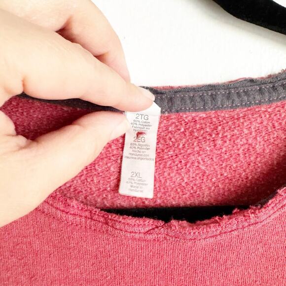 Kings Island KI Cincinnati Ohio FEARLESS Spellout Rollercoaster Sweatshirt 2XL - Picture 5 of 11